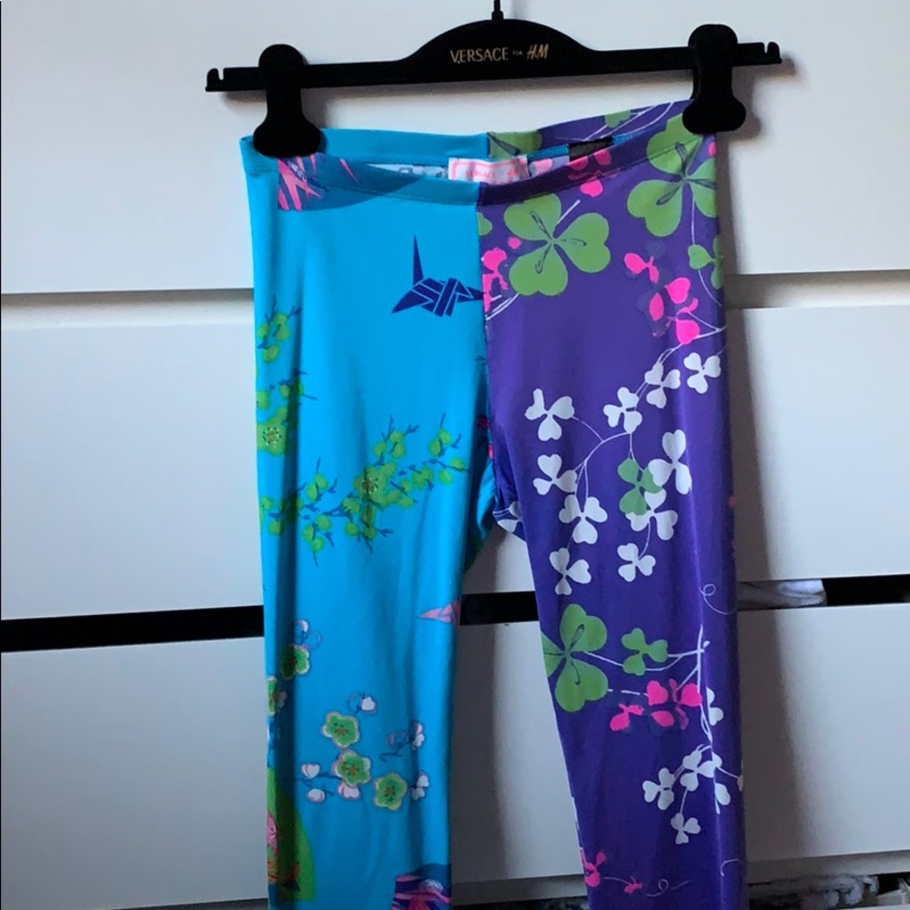 Versace for H&M Floral Leggings